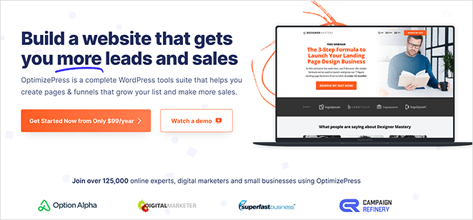 OptimizePress alternative to LeadPages