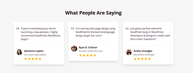Optimize your pricing page with testimonials