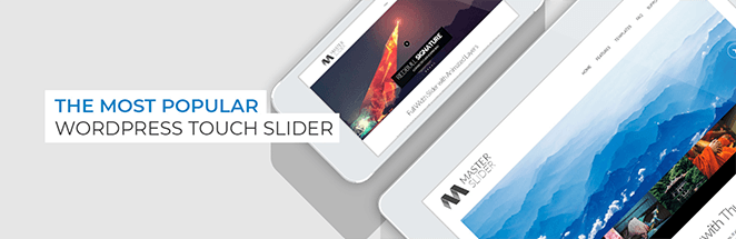 Master Slider free WordPress image slider plugin