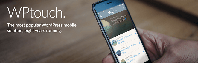 WPtouch for mobile friendly WordPress websites