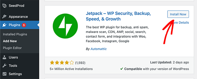 Install the jetpack plugin for WordPress