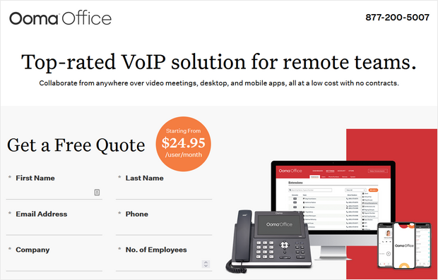 Ooma Office best business telephone system