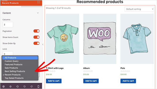 Product queries woocommerce