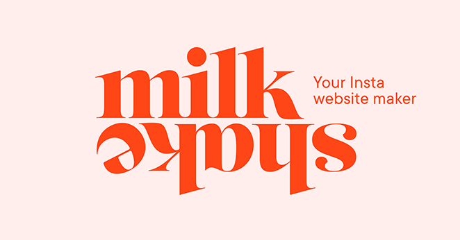 Milkshake app insta website maker