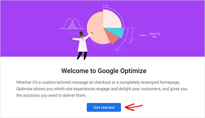 Get started with Google Optimize