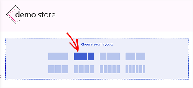 choose a new column layout