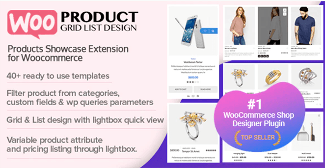 Woo Product Grid/List Design woocommerce grid plugin