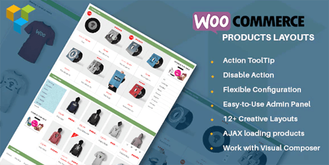 WooCommerce product layouts: WooCommerce grid plugins