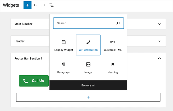 click-to-call-button-widget - SeedProd Add the click to call button sidebar widget