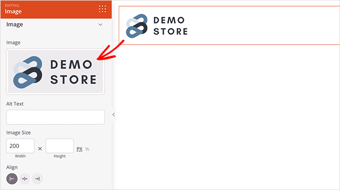 customize woocommerce cart page logo