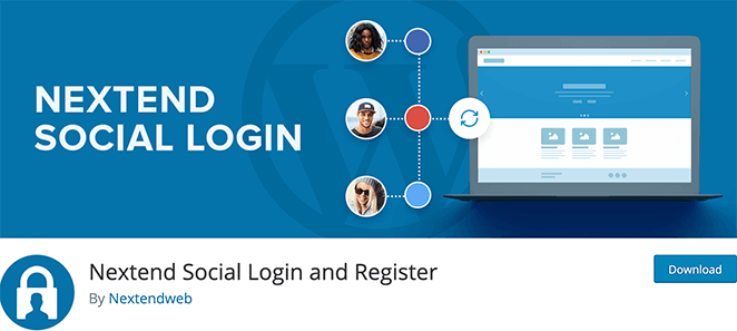 Nextend social login WordPress login plugin