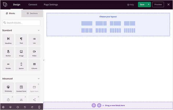 SeedProd modèle de page de connexion gratuite pour WordPress