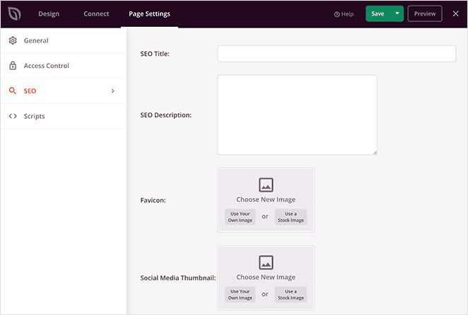 Configure your WooCommerce coming soon page SEO settings