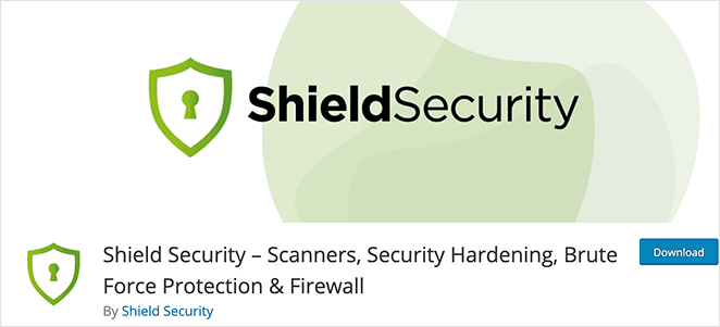 Shield security WordPress login plugin