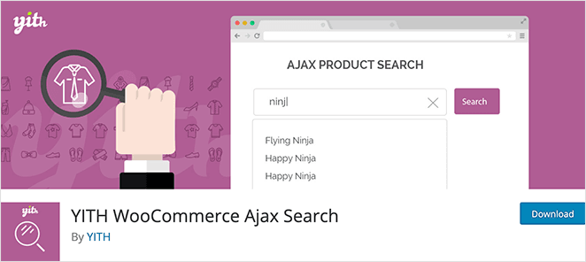 YITH WooCommerce Ajax search plugin