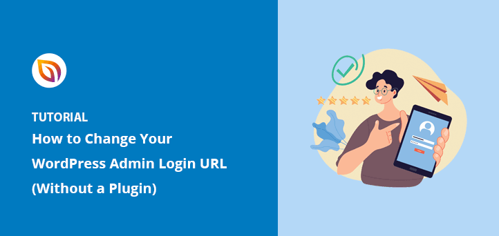 change wordpress admin login url without plugin