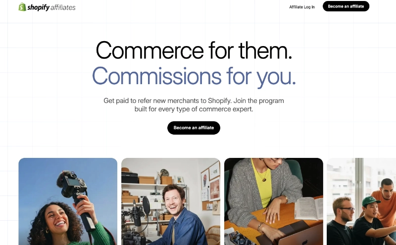 shopify-affiliate-landing-page - SeedProd Shopify affiliate landing page