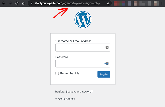 When you change WordPress admin login URL without plugin you should test it first