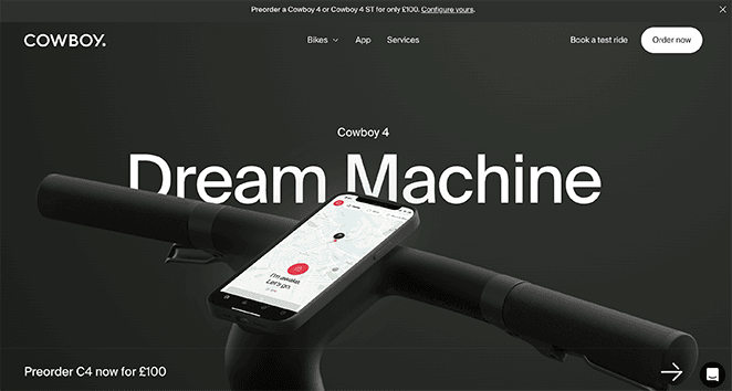 cowboy-product-landing-page-example - SeedProd Cowboy 4 product landing page examples