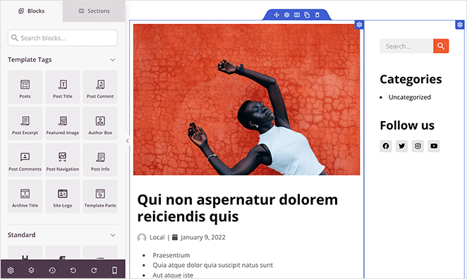 WordPresssingleposttemplate SeedProd SeedProd WordPress single post template