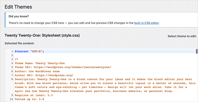 WordPress-theme-editor - SeedProd Use WordPress theme editor to customize WordPress header