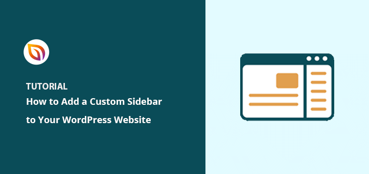 How to Add a Custom Sidebar in WordPress (No Coding)