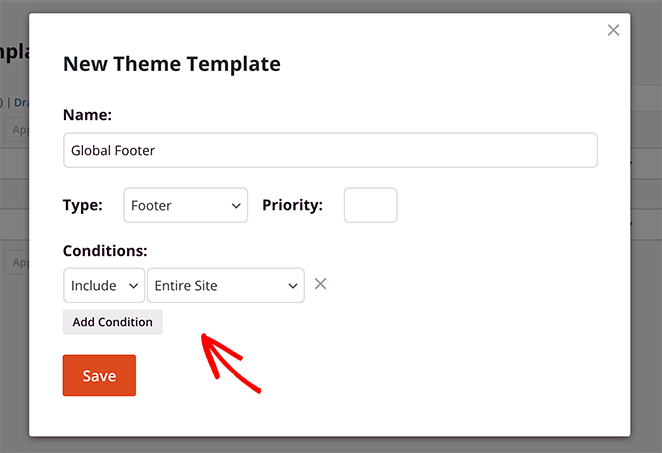 SeedProd theme template conditions