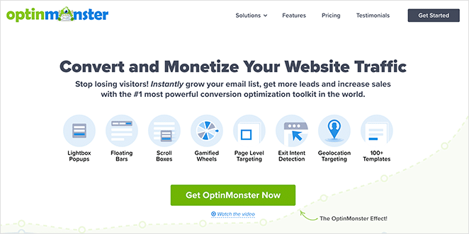 optinmonster best no code tool for lead generation