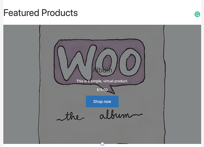 woocommerce-featured-proucts - SeedProd WooCommerce featured products
