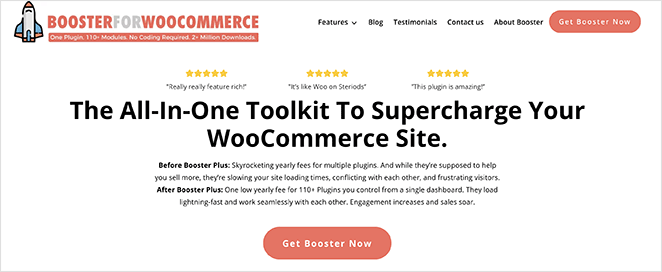 Booster WooCommerce upsell plugin