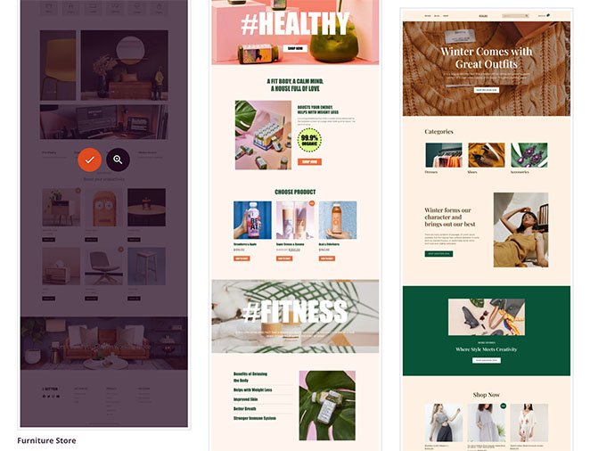 choose-custom-woocommerce-theme - SeedProd choose a woocommerce theme