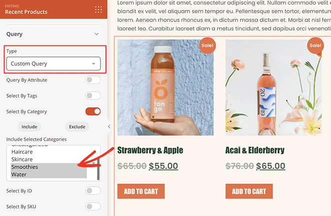 how to display product category in woocommerce