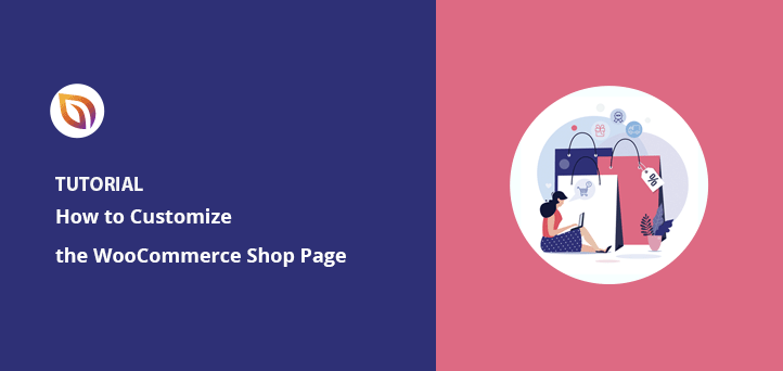 how to customize woocommerce shop page