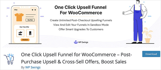 One-click upsell funnel for woocommerce