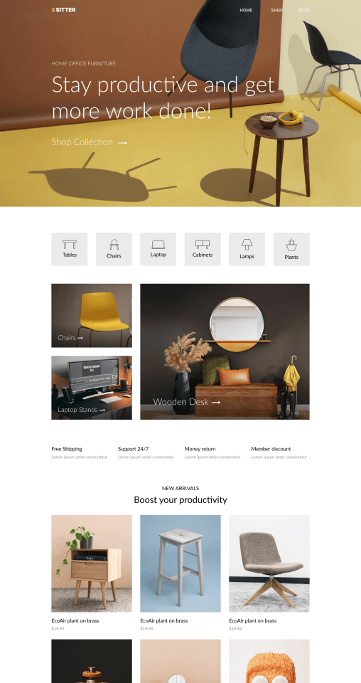 furniture shop woocommerce theme