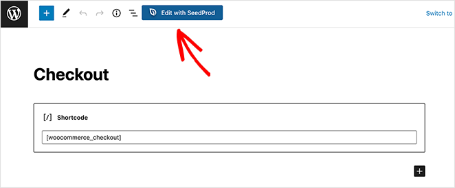 editwoocommercecheckout SeedProd edit woocommerce checkout page with seedprod