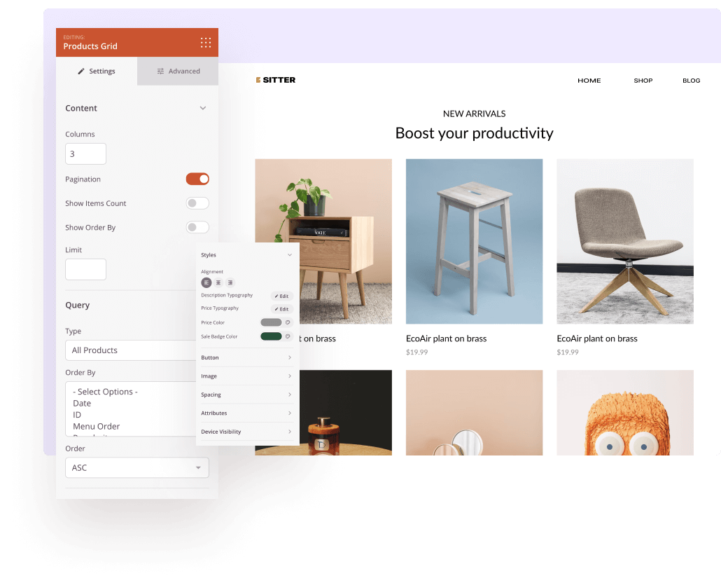woocommerce shopping experience