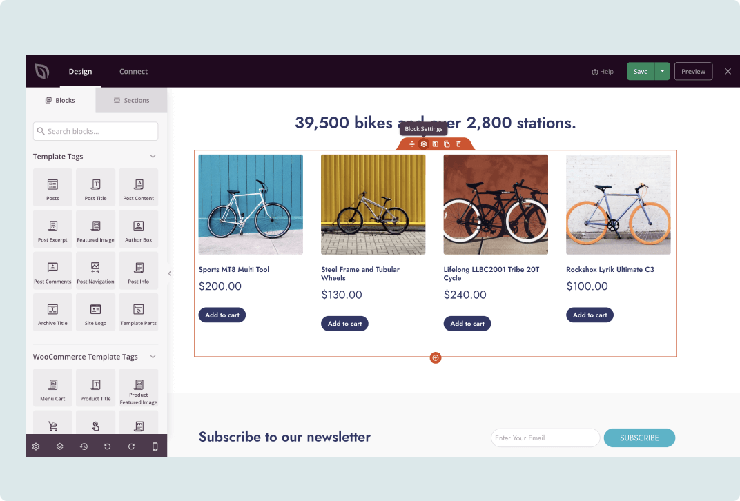 woocommerce theme builder