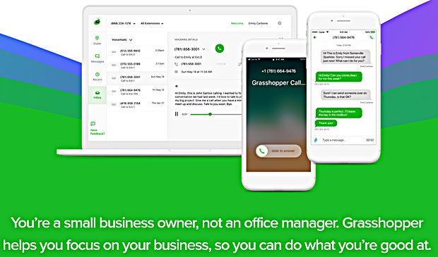 Best voip provider for small business grasshopper screen examples desktop and mobile business phones