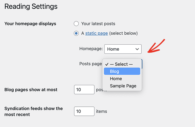 Assign your pages as the blog page and homepage in WordPress