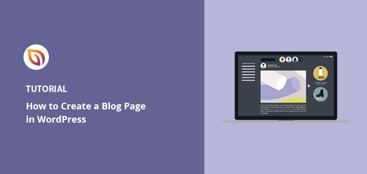 how to create blog page on wordpress