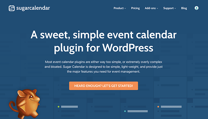 sugar calendar: best wordpress calendar plugins