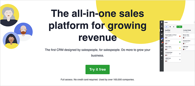 PipeDrive best CRM for startups