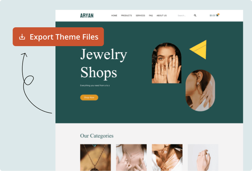 Import & Export Landing Pages