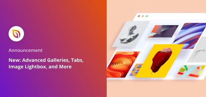 New Advanced Galleries Tabs Image Lightbox and More
