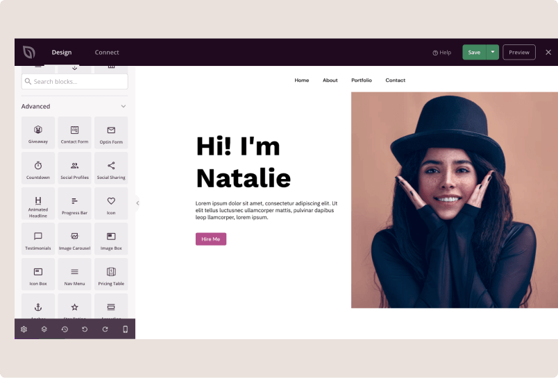 WordPress theme builder integration