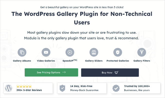 Modula WordPress image gallery plugin