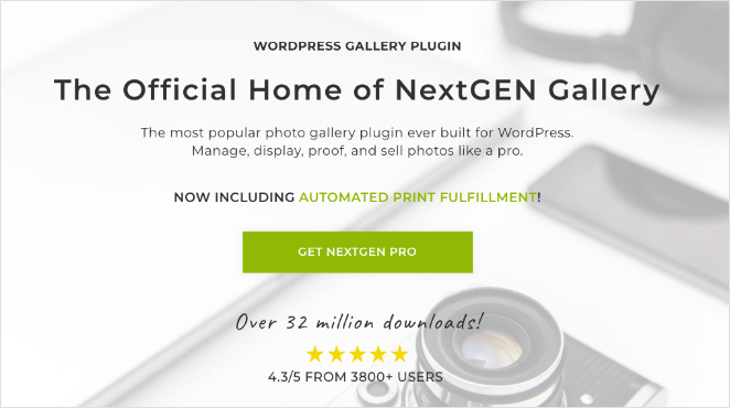 NextGEN Gallery plugin WordPress