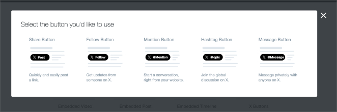 Screenshot - SeedProd Twitter tweet buttons