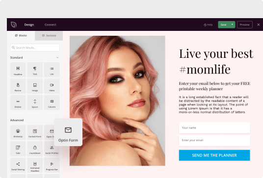 Custom webinar registration forms
